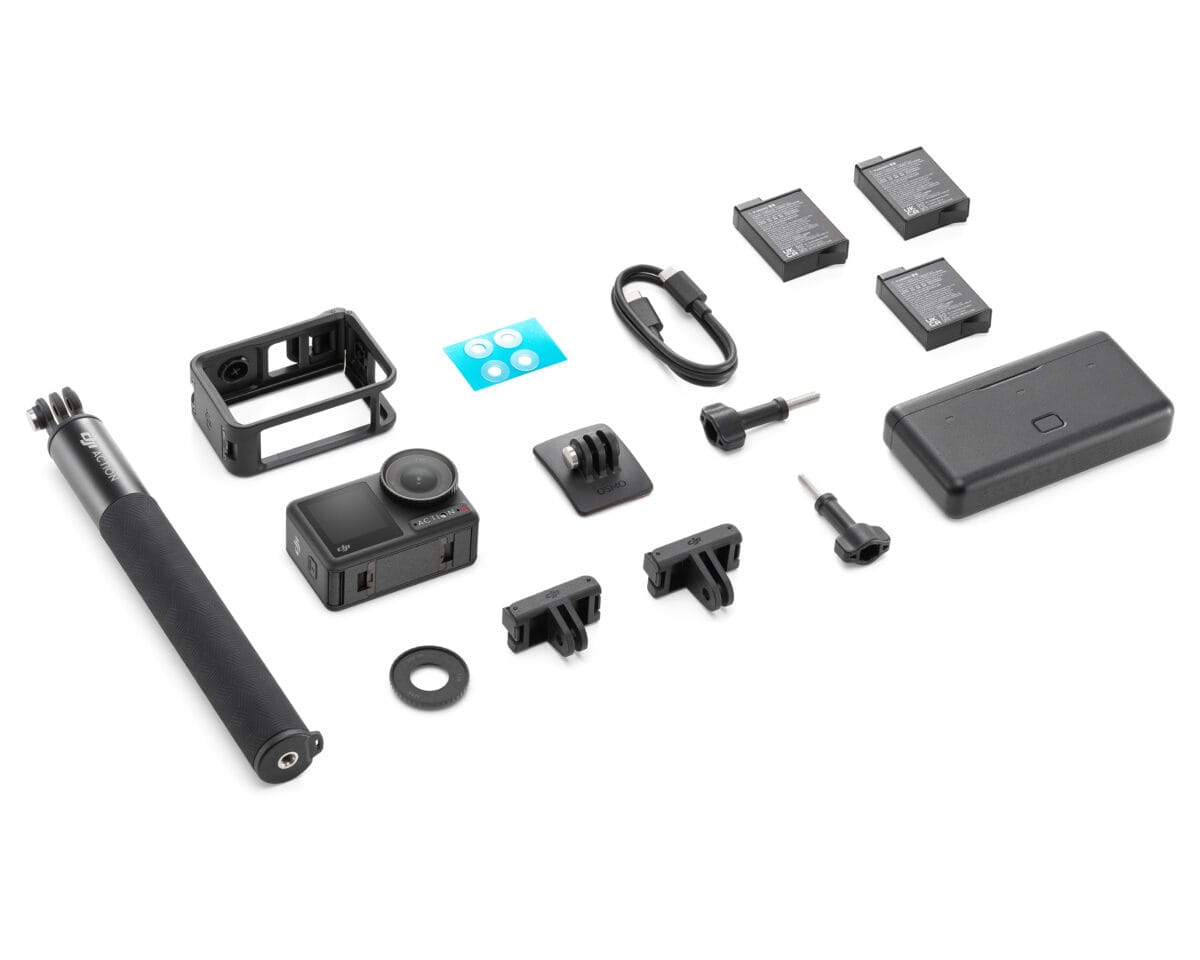 Osmo Action 4 Adventure Combo01 DJI Osmo Action 4 - Adventure Combo - Afbeelding 1